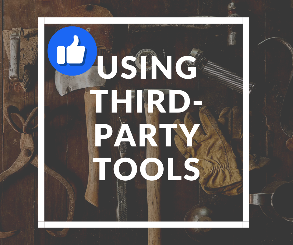 Using Third-Party Tools on Facebook story