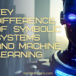 key difference of symbolic systems and machine learning.